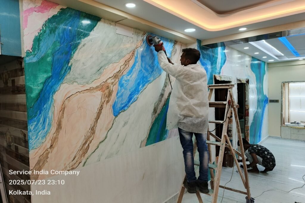 Stucco Paint Art