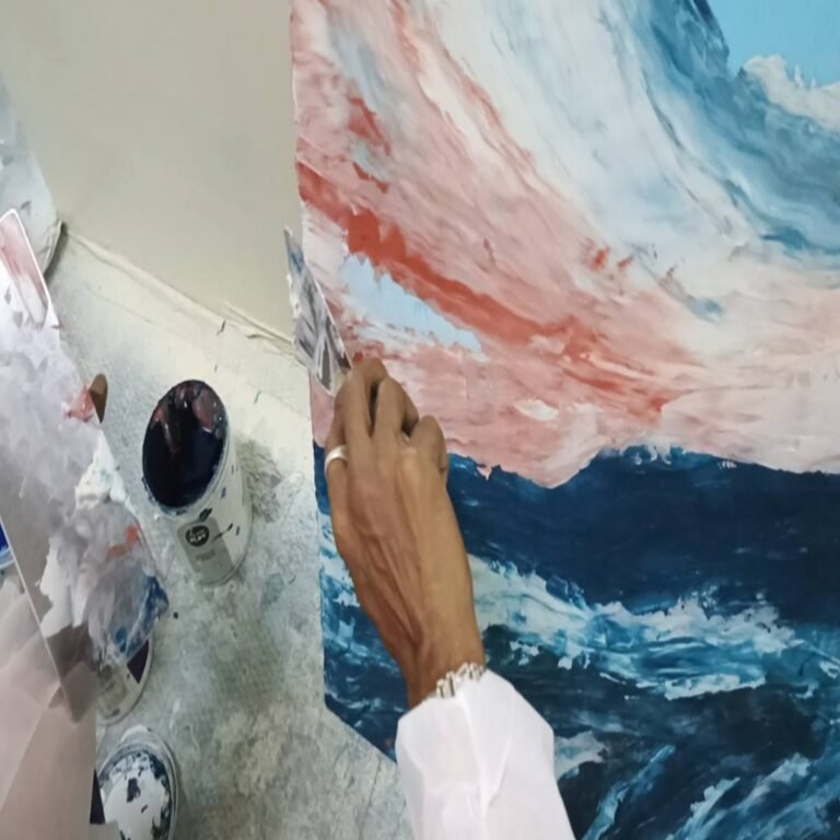 Marble Texture Wall Finish – Stuccoo Paint Art, Kolkata