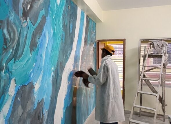 Stucco Marble Design