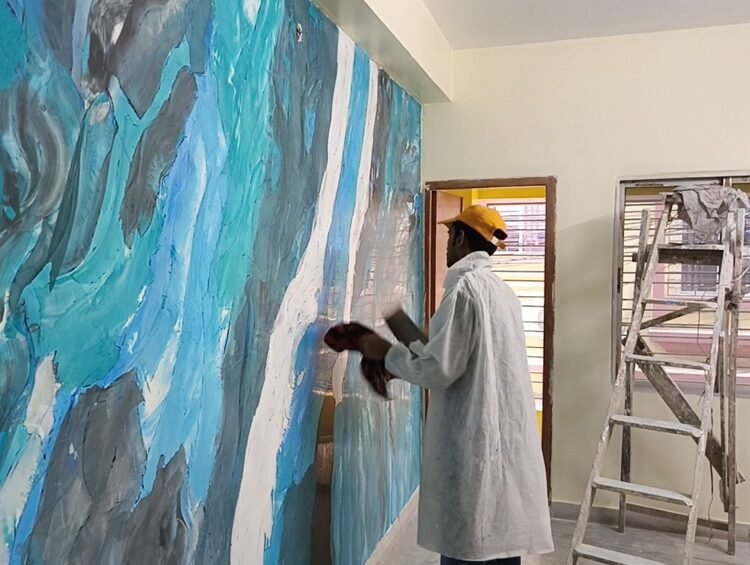 Stucco Marble Design