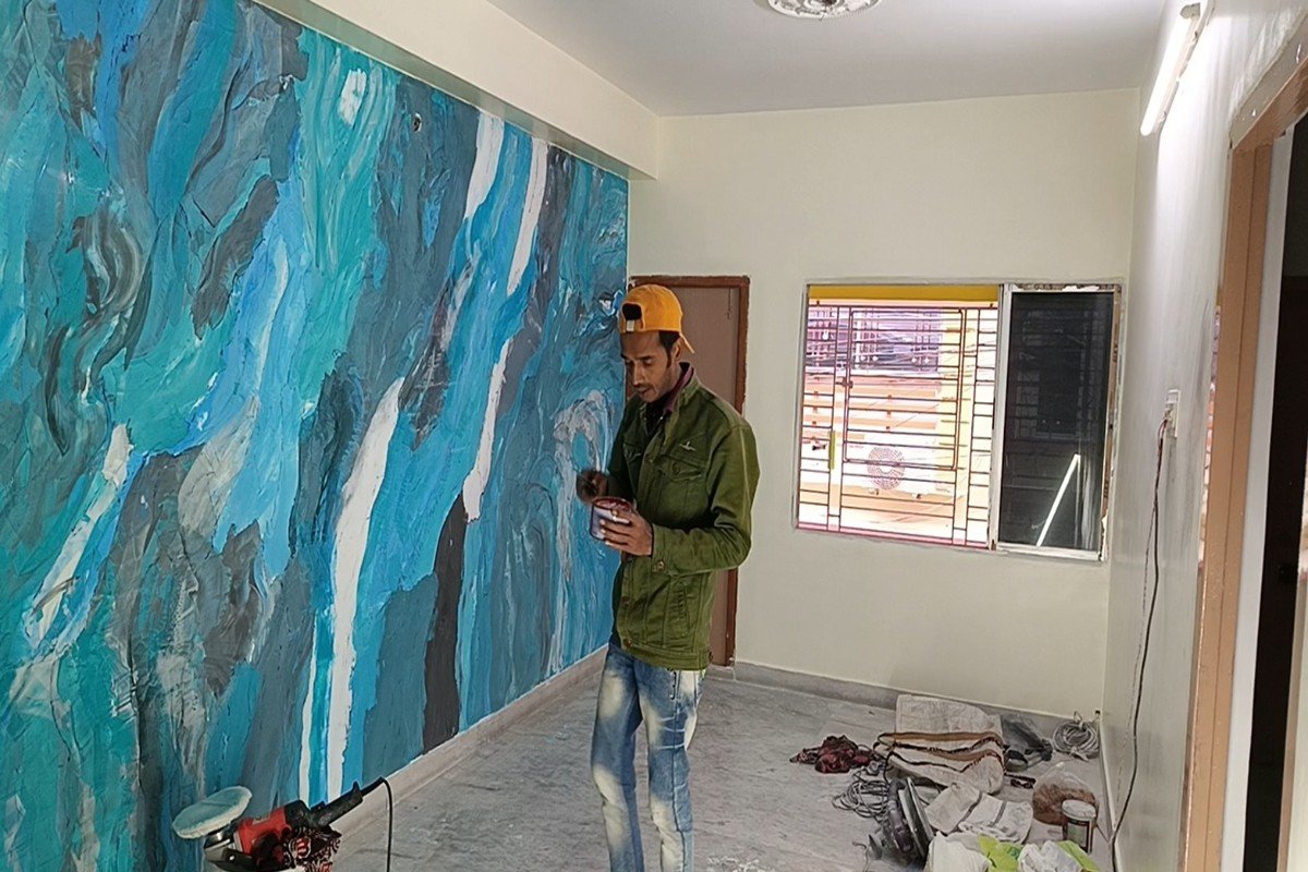 Stucco Marble Design