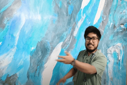 Stucco Paint Art