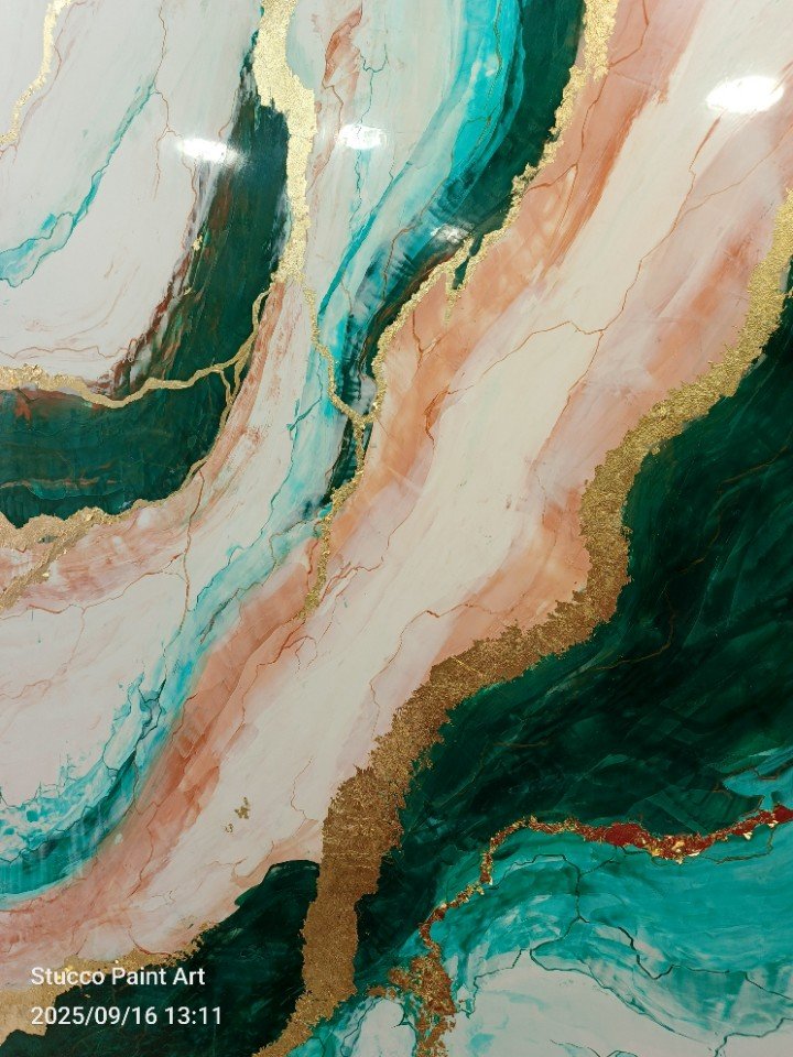 Stucco Paint Art