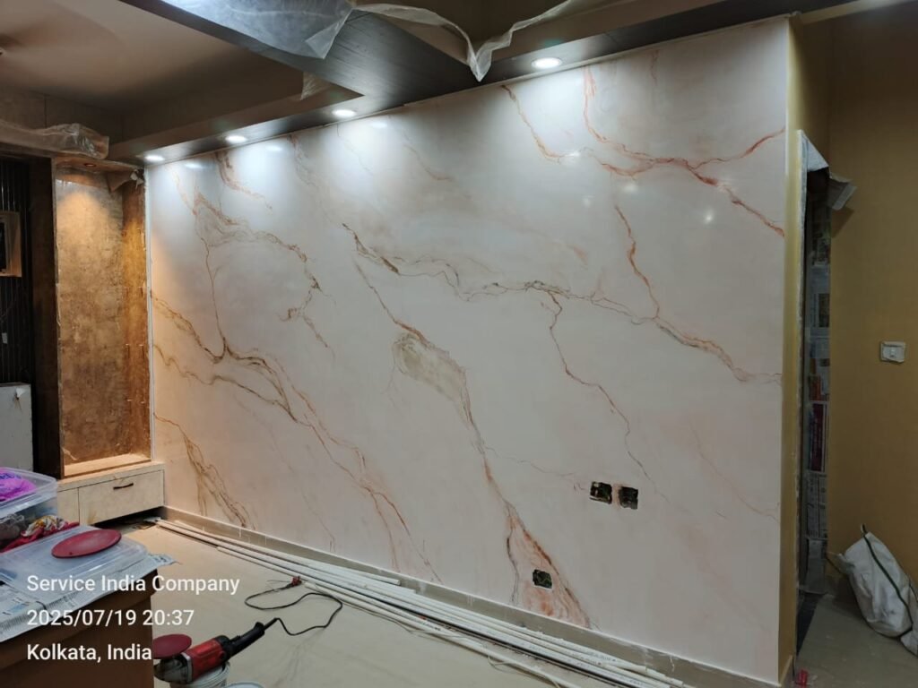 Marble Pattern Finish